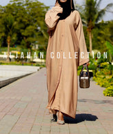 Nida Front Open Abaya for Casual Wear